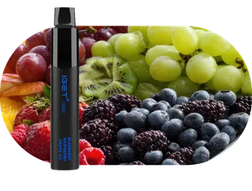 4000 IGET Legend blueberry raspberry Grape ice