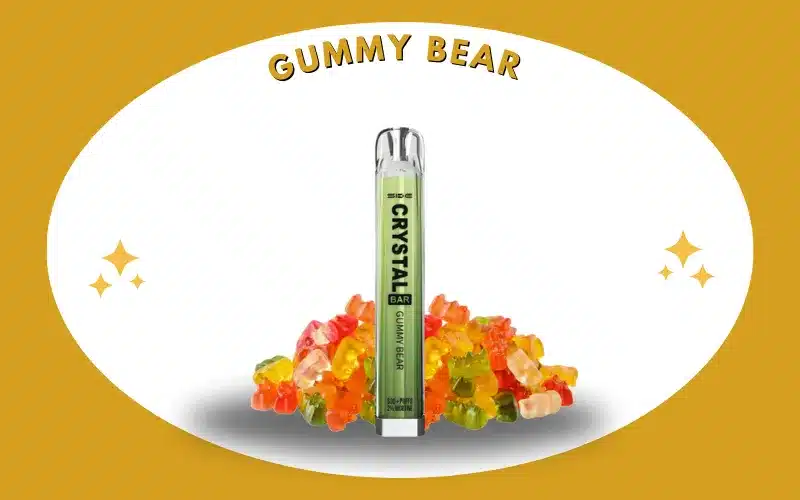 Crystal Vape Sorten - Gummy Bear