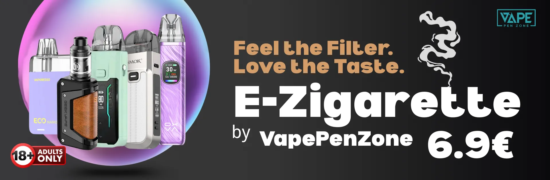 E-Zigarette Mit Filter