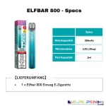 ELFBAR 800-details
