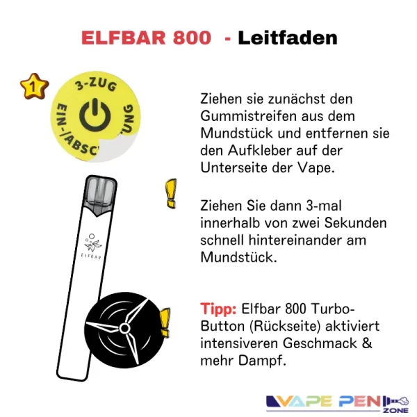 ELFBAR 800 - using-guide