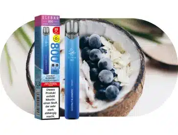 ELFBAR 800 – Coconut Blueberry