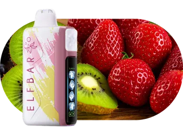 ELFBAR Ice King hot sale flavours Strawberry kiwi ice
