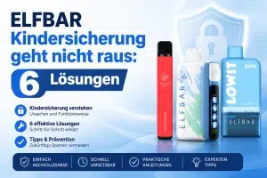 Home | Vapepenzone Deutschland Elfbar Kindersicherung geht nicht raus