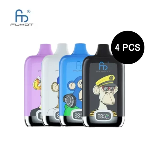 Fumot Digital Box 12000 Bundle (4 Packs)