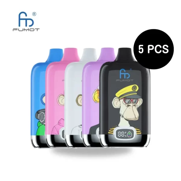 Fumot Digital Box 12000 Bundle (5 Packs)