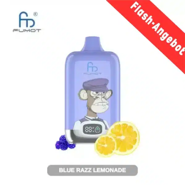 Fumot Digital Box 12000 – Blue Razz Lemonade