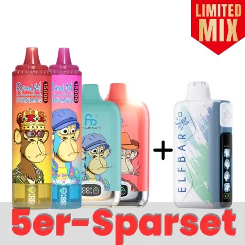 Fumot & Elfbar ICE King 5er-Sparset