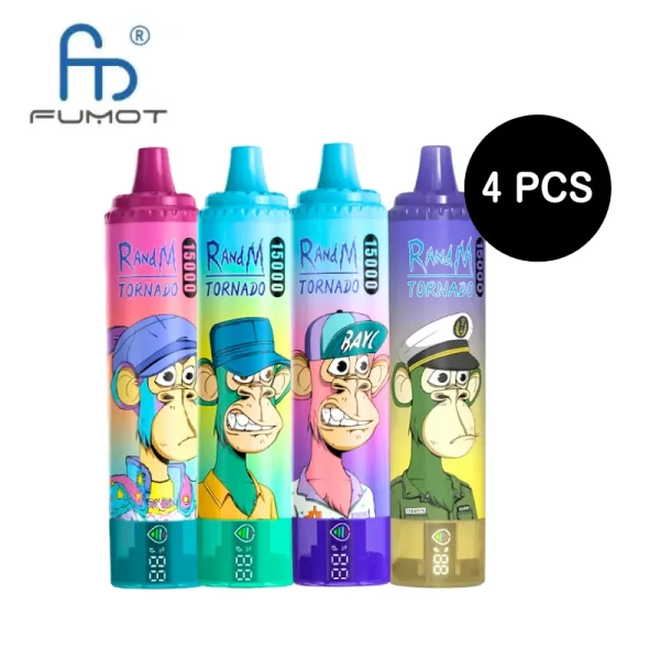 Fumot Tornado 15000 Bundle (4Packs)