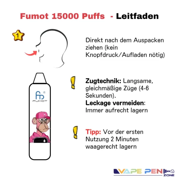 Fumot Tornado 15000 - using-guide
