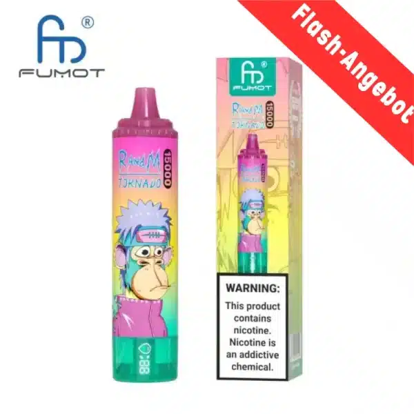 Fumot Tornado 15000 – Strawberry Ice