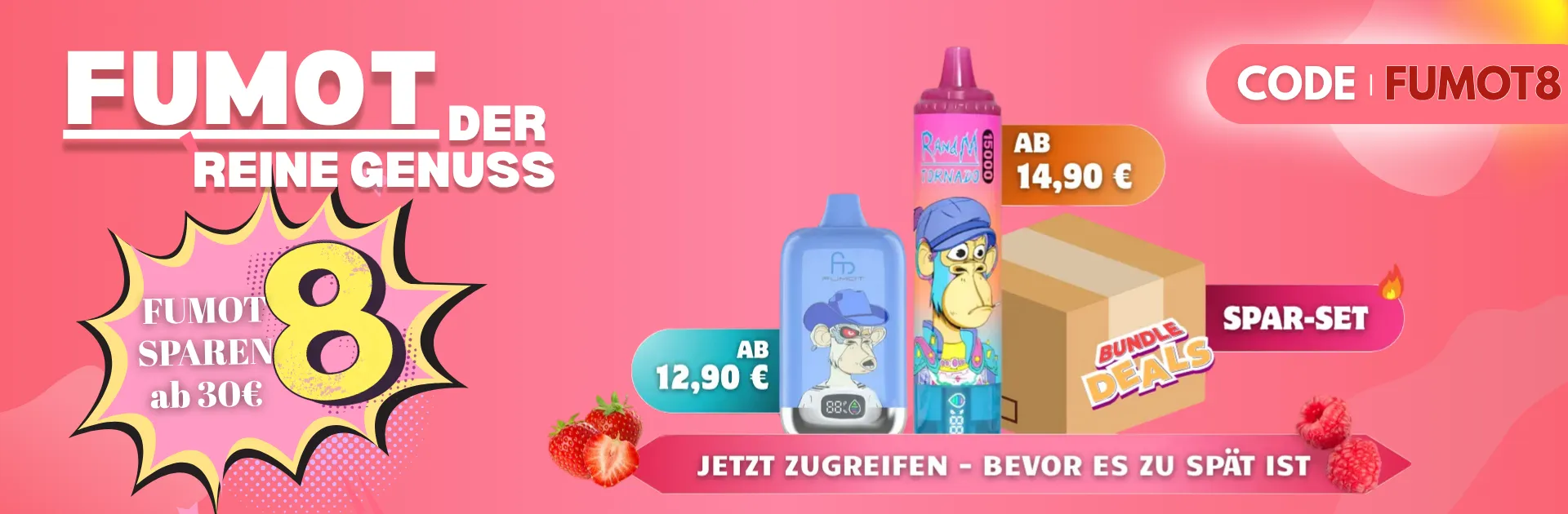 Fumot Vape - 8€ sparen