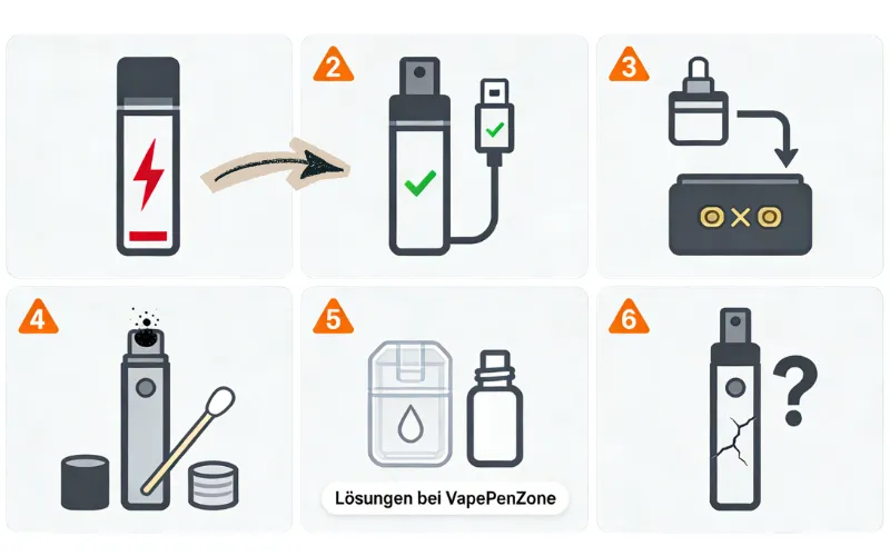 Fumot Vape Funktioniert Nicht? 5 Häufige Ursachen &Amp; Einfache Lösungen | Vapepenzone Deutschland Fumot Vape funktioniert nicht - warum