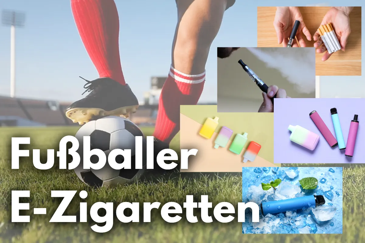 Fußballer und E-Zigaretten Das Lungen- und Karriererisiko