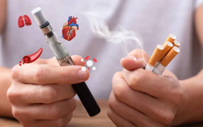 Fußballer und E-Zigaretten