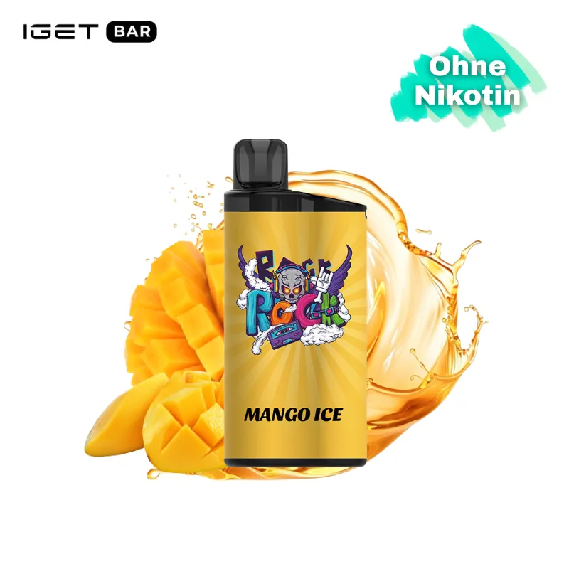 elfbar elfa master akku Salt Switch MANGO ICE Einweg E-Zigarette 20 mg/ml Nikotin 600 Züge main image 0