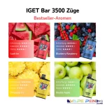 IGET Bar 3500 Züge -Geschmack