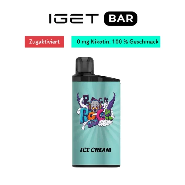 IGET Bar 3500 Züge Ohne Nikotin Alle Sorten-günstige Einweg Vape kaufen