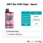 IGET Bar 3500 Züge-details