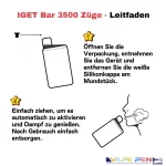 IGET Bar 3500 Züge -using-guide