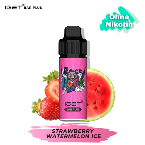 IGET Bar Plus Kit nikotinfrei - Strawberry watermelon ice Pod kit kaufen