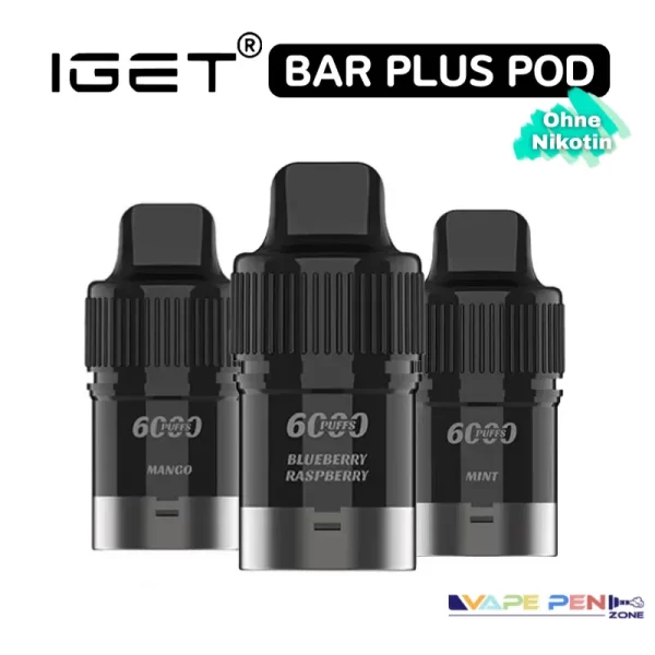 IGET Bar Plus Pod 0% Alle Sorten günstig kaufen