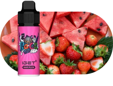 IGET Bar Plus Strawberry Watermelon Ice - 6000