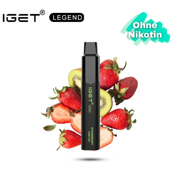 IGET Legend 4000 Puffs 0% - Strawberry Kiwi Ice