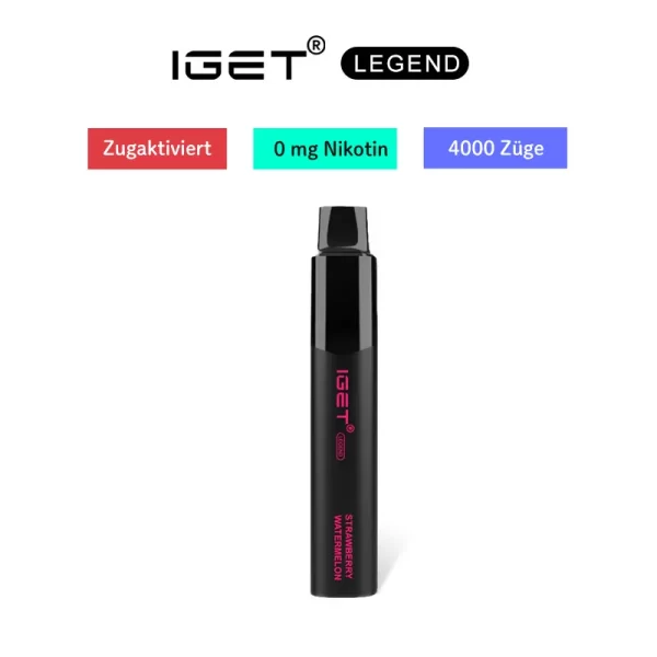 IGET Legend nikotinfrei 4000 Züge (Alle Sorten)