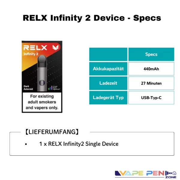 RELX Infinity 2 Device-details