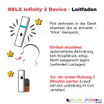 RELX Infinity 2 Device-using-guide