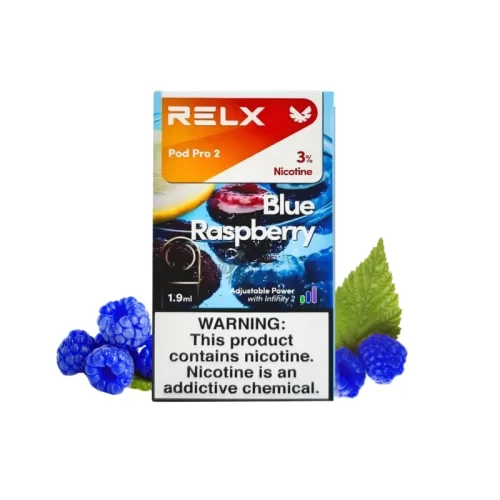 RELX Pod Pro 2 (1 Pod Pro Pack) - Blue Raspberry