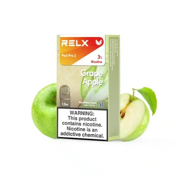 RELX Pod Pro 2 (1 Pod Pro Pack) - Grape Apple