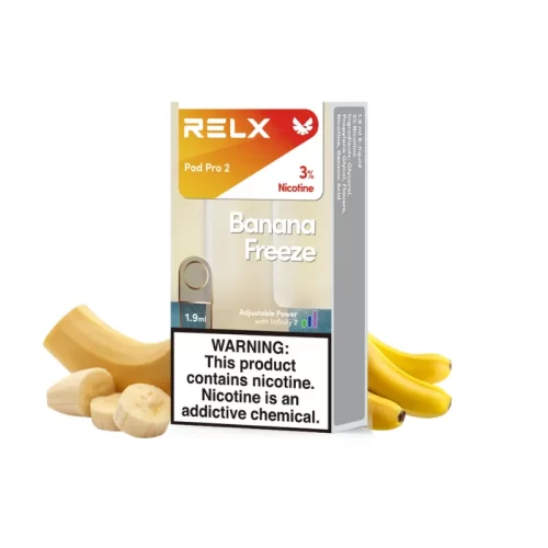 RELX Pod Pro 2 (1 Pod Pro Pack) – Banana Freeze