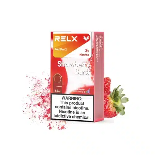 RELX Pod Pro 2 (1 Pod Pro Pack) – Strawberry Burst