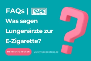 Was sagen Lungenärzte zur E-Zigarette