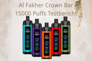 Al Fakher Crown Bar 15000 Puffs Testbericht