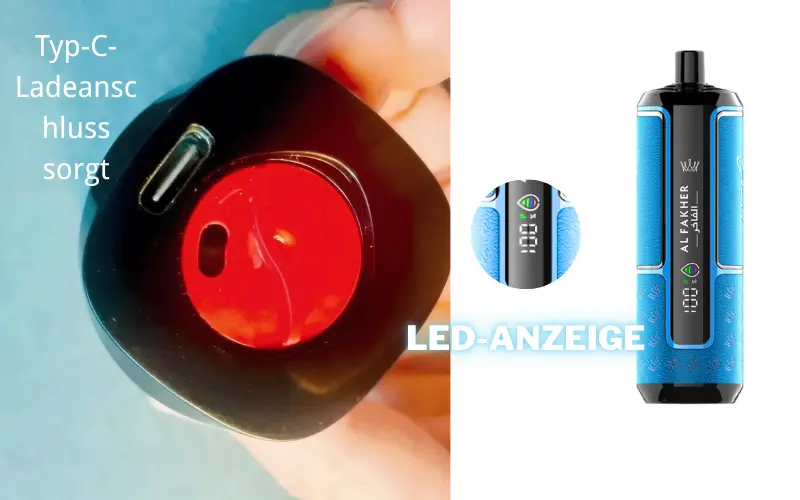 Al Fakher Vape Testbericht: Die Wahrheit Über 4 Top-Highlights! | Vapepenzone Deutschland Al Fakher Vape Testbericht Laden und Akkulaufzeit