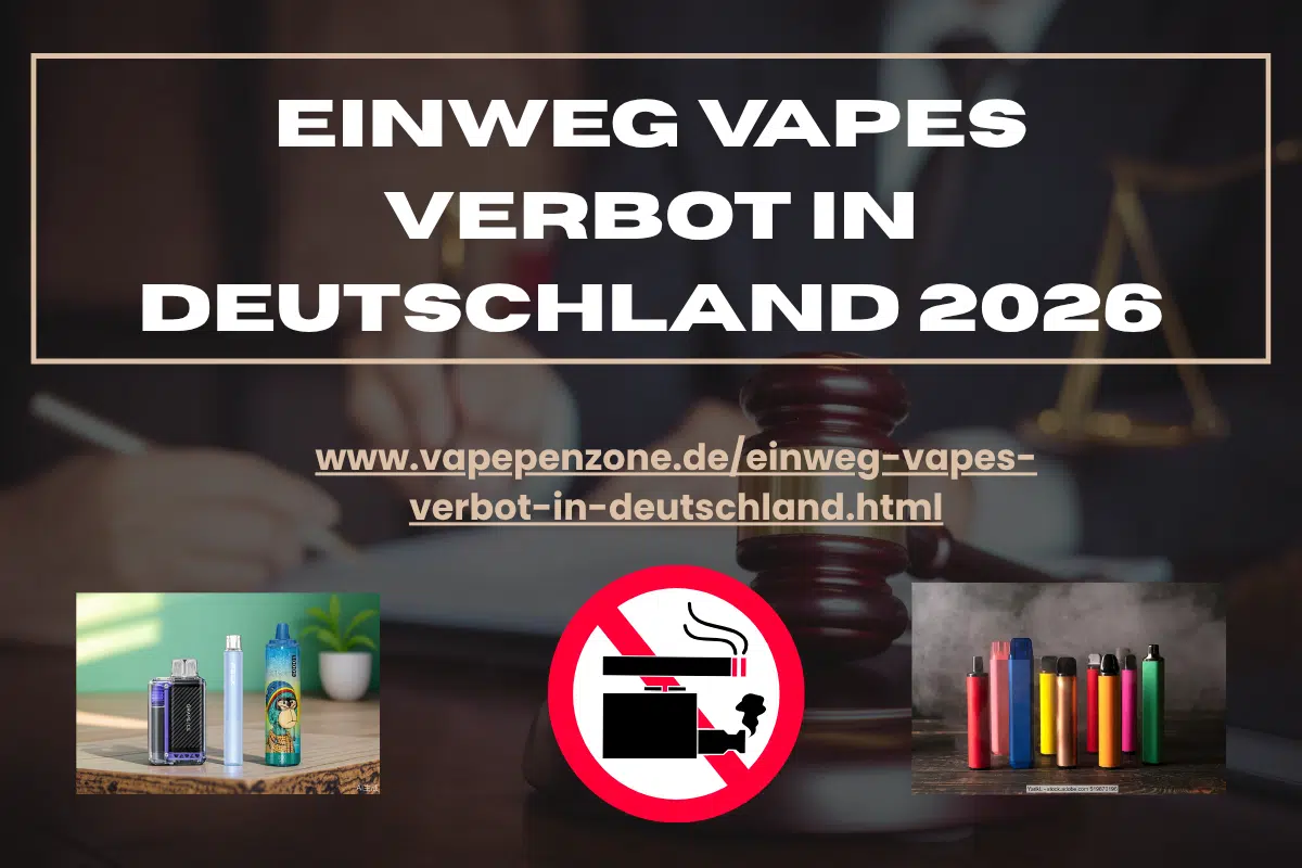 Einweg Vapes Verbot in Deutschland