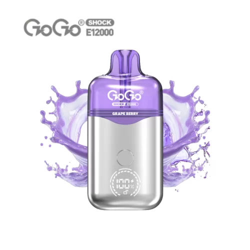 GOGO Shock E12000 Kit - Grape Berry
