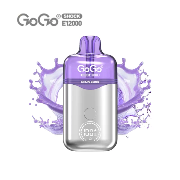 GOGO Shock E12000 Kit - Grape Berry