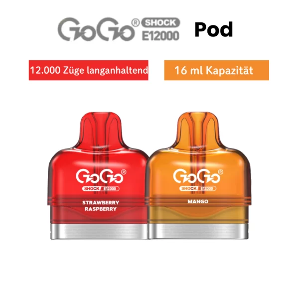 GOGO Shock E12000 Pod(Alle Sorten)