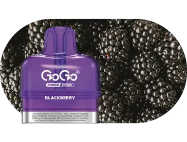 GOGO Shock E12000 Pod Beliebte Geschmacksrichtungen Blackberry