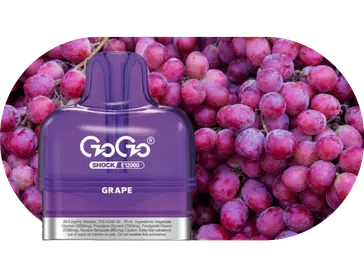 GOGO Shock E12000 Pod Beliebte Geschmacksrichtungen Grape