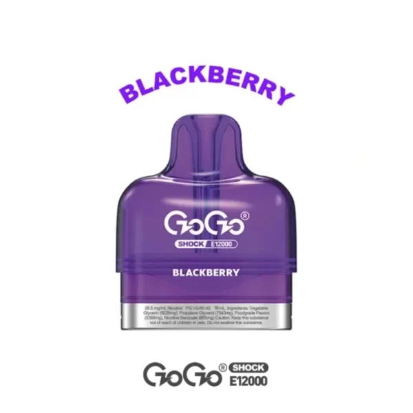 GOGO Shock E12000 Pod - Blackberry