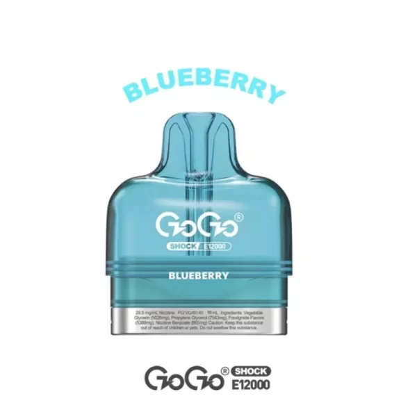 GOGO Shock E12000 Pod - Blueberry