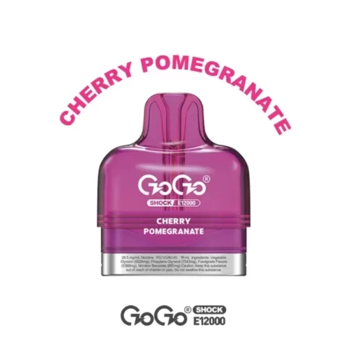 GOGO Shock E12000 Pod - Cherry Pomegranate