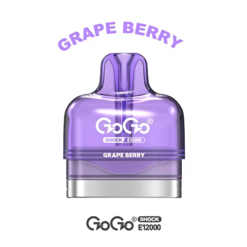 GOGO Shock E12000 Pod - Grape Berry