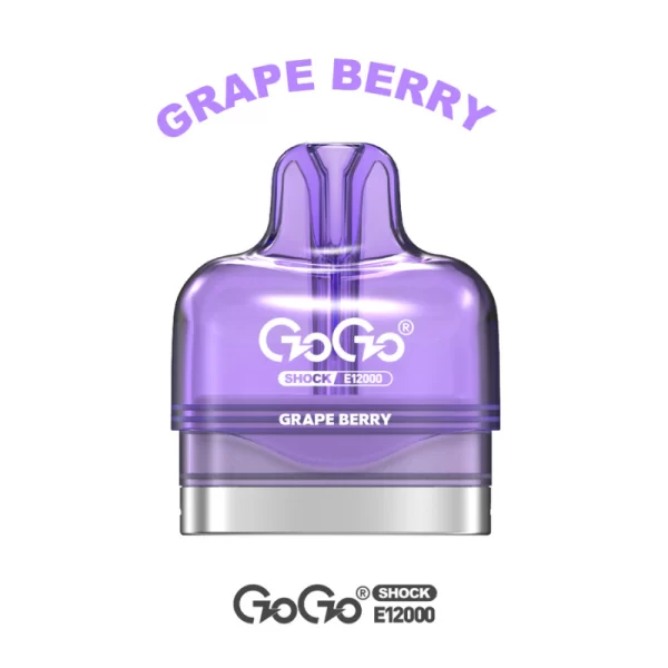 GOGO Shock E12000 Pod - Grape Berry