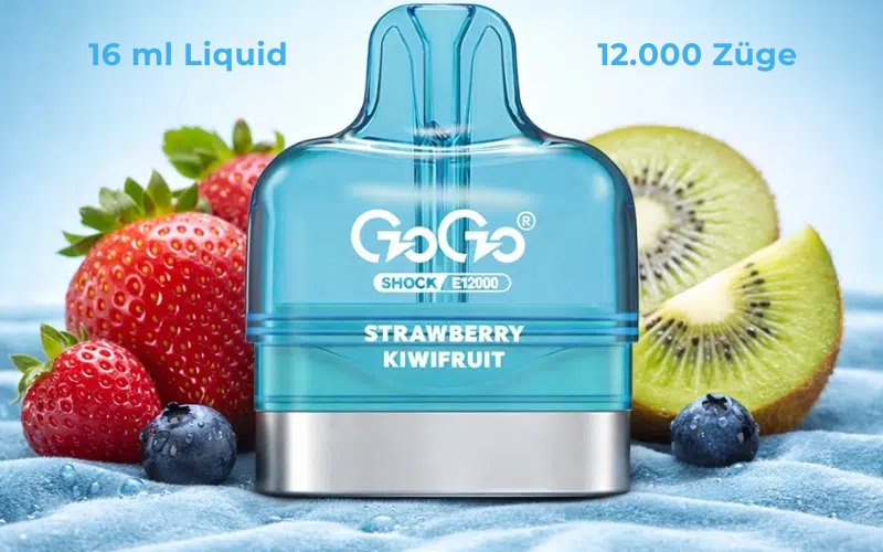 Gogo Shock E12000 Pod 3Er Pack | Vapepenzone Deutschland GOGO Shock E12000 Pod